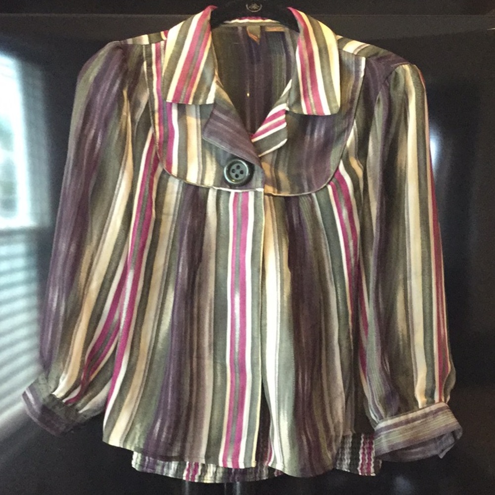 2 piece blouse/shell